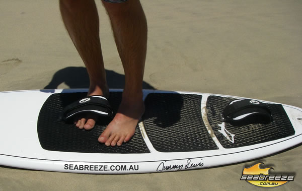 kite surfboard foot straps