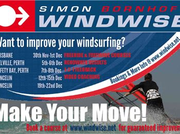 Simon Bornhoft returns to WA & Brisbane in Dec 2013 - Windsurfing News