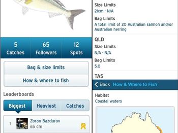 Catchability launches free iPhone app for Aussie fishos - Fishing News