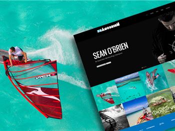 Sean O'Brien launches his all new 2014 campaign website. - Windsurfing News