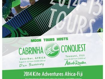 Moon Tours hosts Cabrinha Conquest - Kitesurfing News