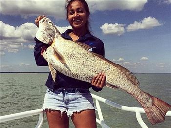 Jessica Mauboy lands the catch of a lifetime in the NT - Fishing News