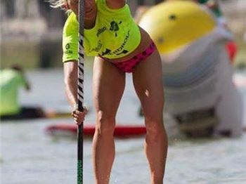 Angie Jackson Cleans Up at the European Cup - Stand Up Paddle News