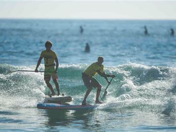 Rubbing is racing: Kai and Connor have their say - Stand Up Paddle News