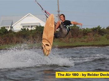 How to do a Strapless Air 180 - by Reider Decker - Kitesurfing News