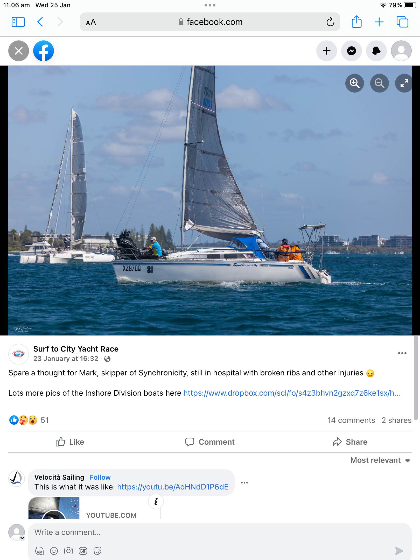 surf to city yacht race 2023 tracker