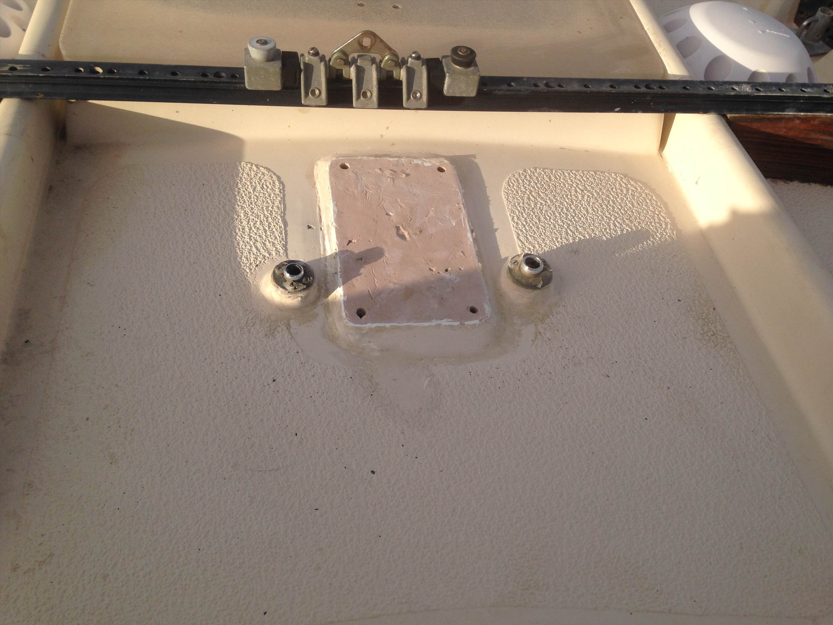 sailboat mast step plate