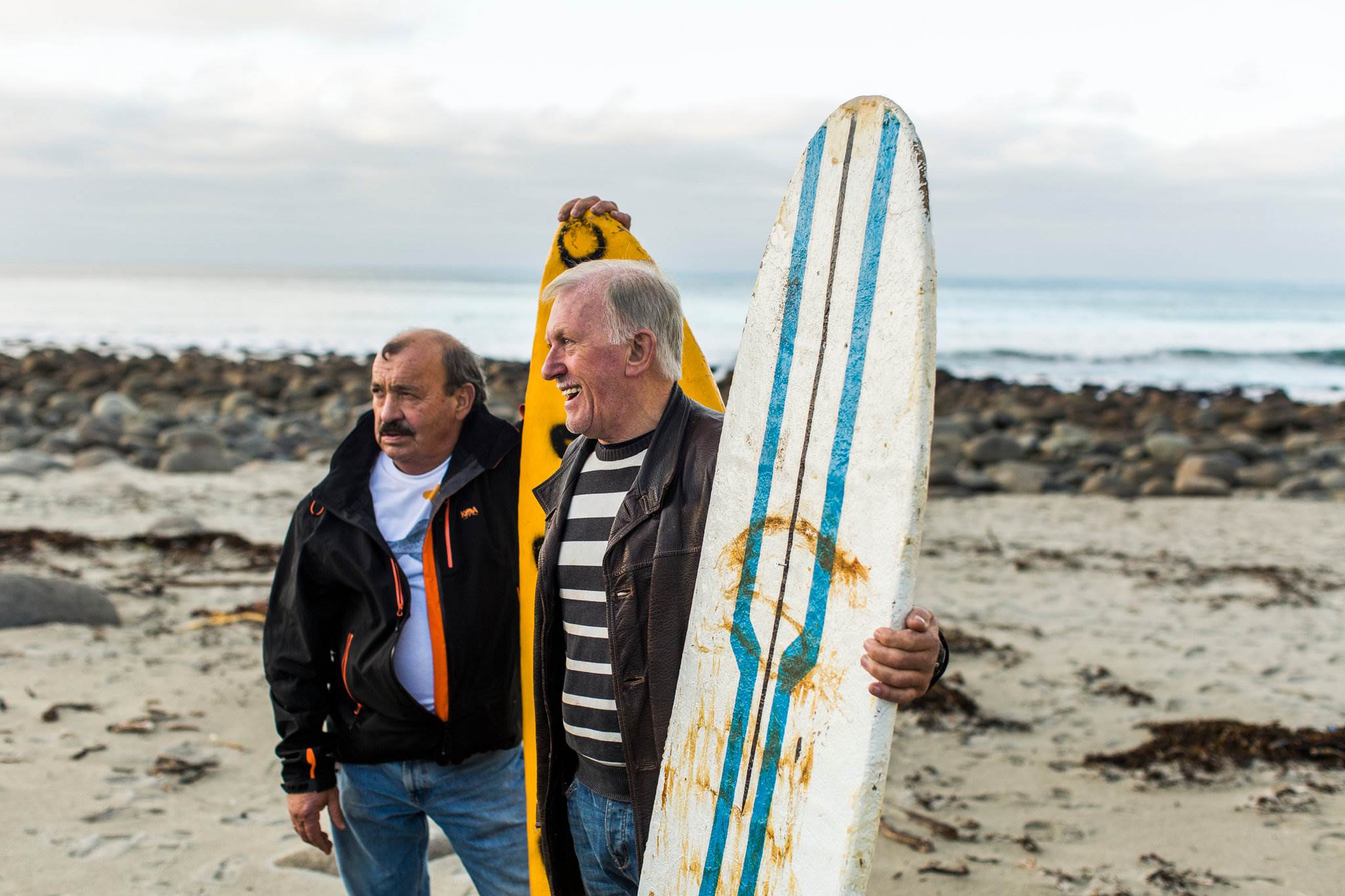 Surfing Old surfers