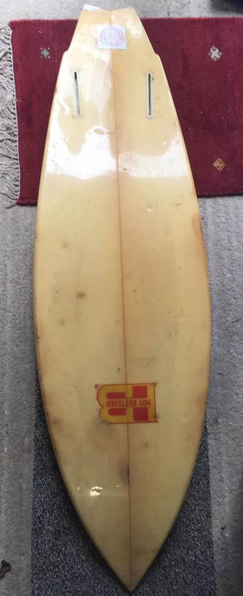 Vintage hot deals buttered surfboards