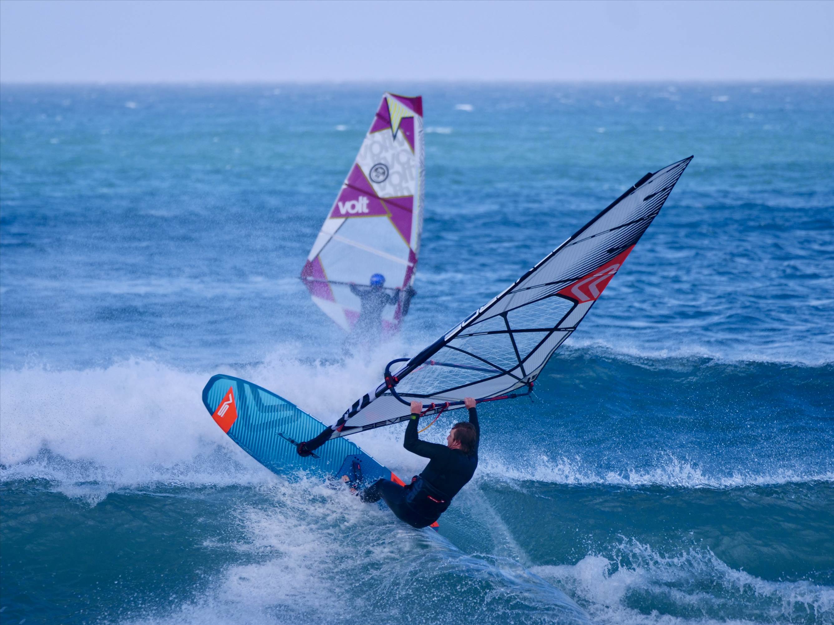 windsurfing