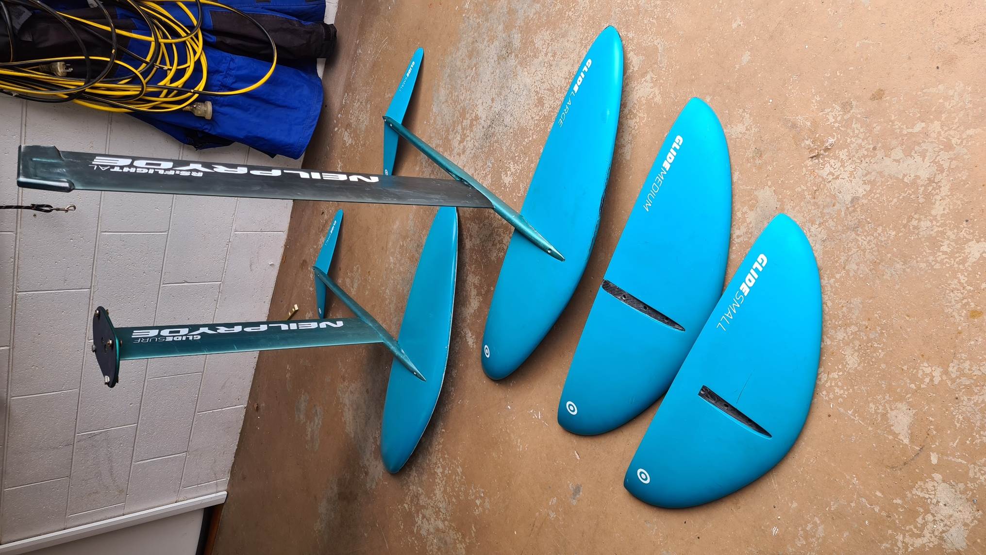 ウィングフォイル ニールプライド GLI DE SURF 19 USアダプター付 