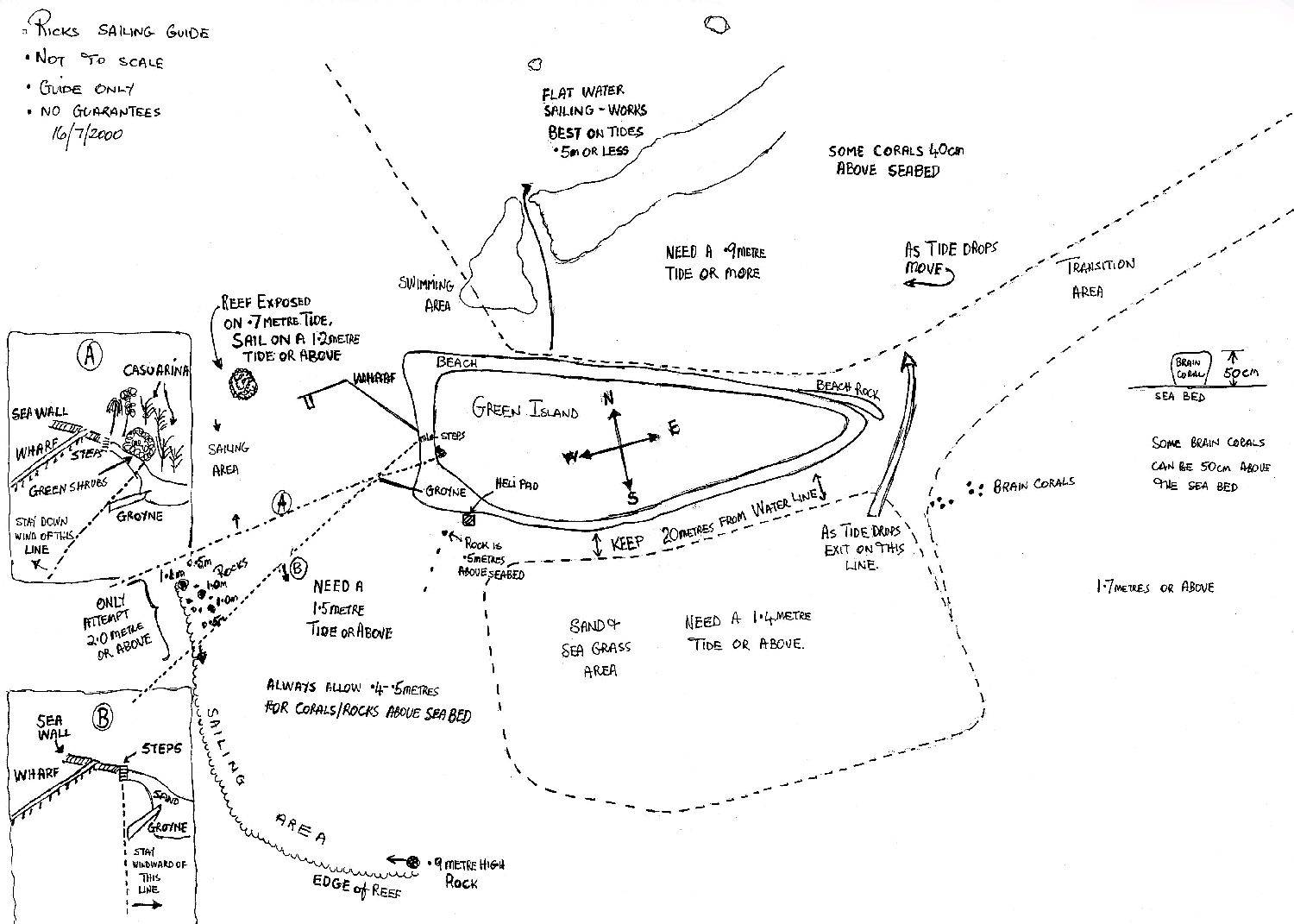 Windsurfing Rick's Mud Map