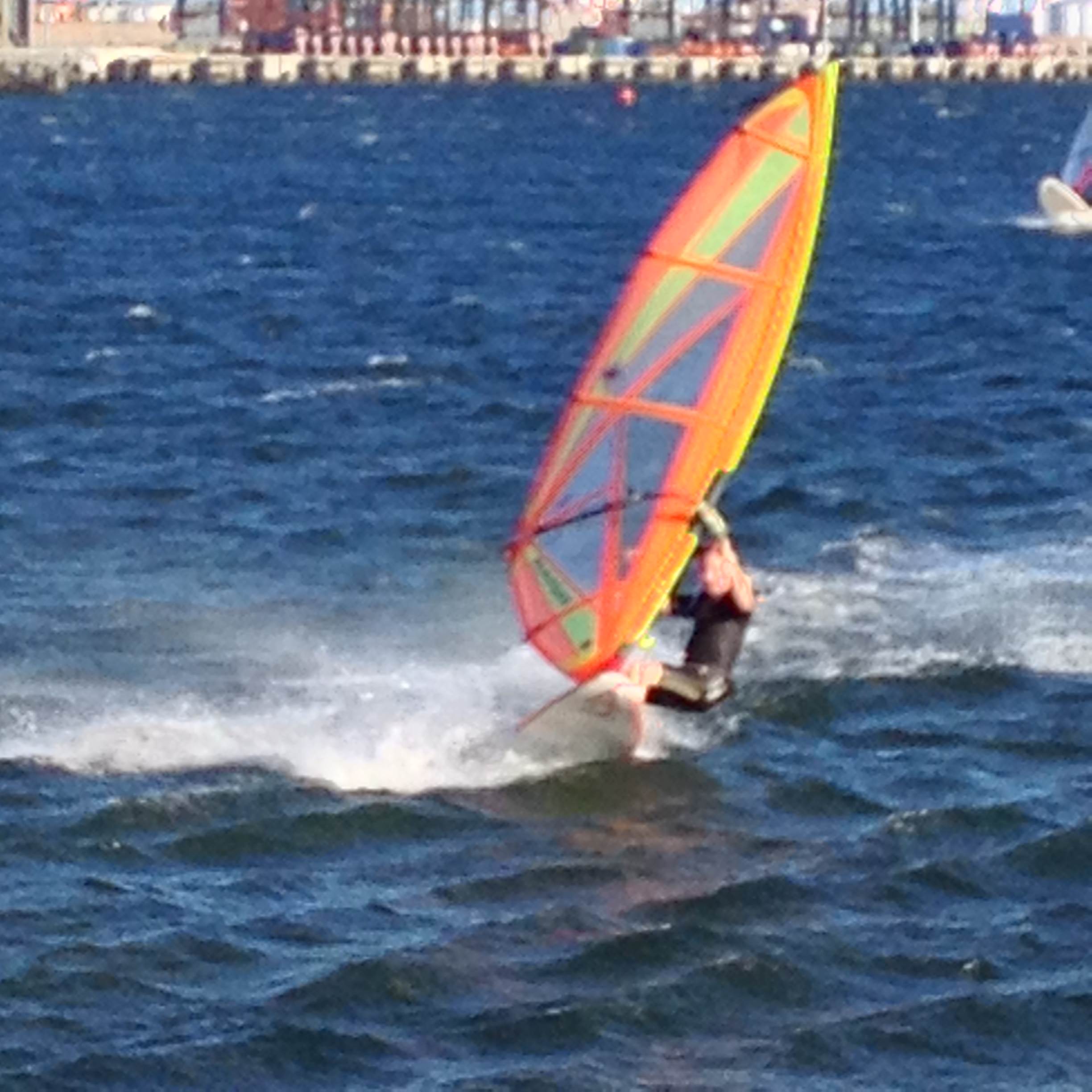 windsurfing